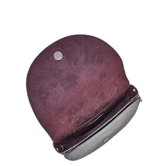 Coach Ellen Crossbody Signature Canvas Brown Black Leather - Picture 8 of 8